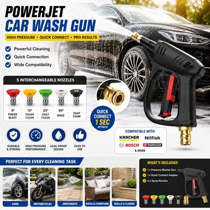  PowerJet Car Cleaning Gun